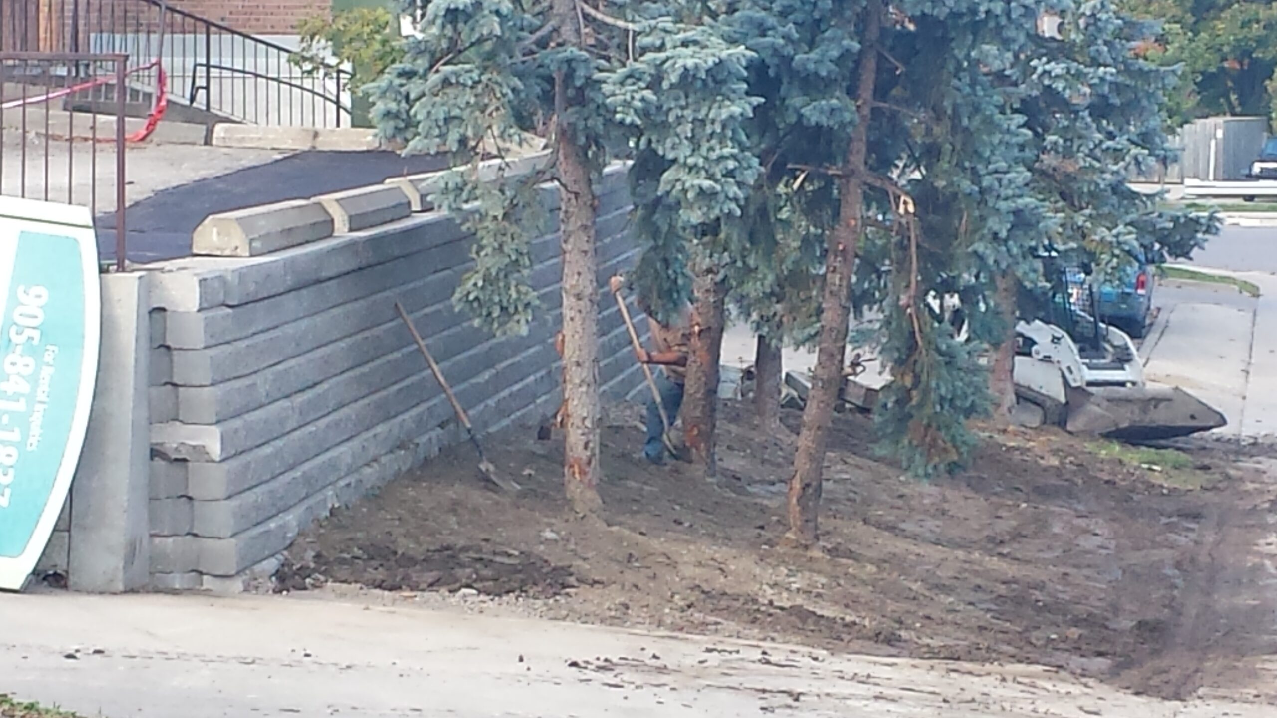 Mill St Retaining Wall