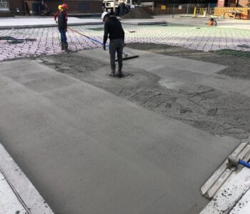 concrete pour bay mills